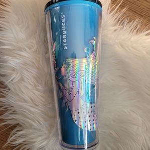 Starbucks 2021 holiday color changing mermaid